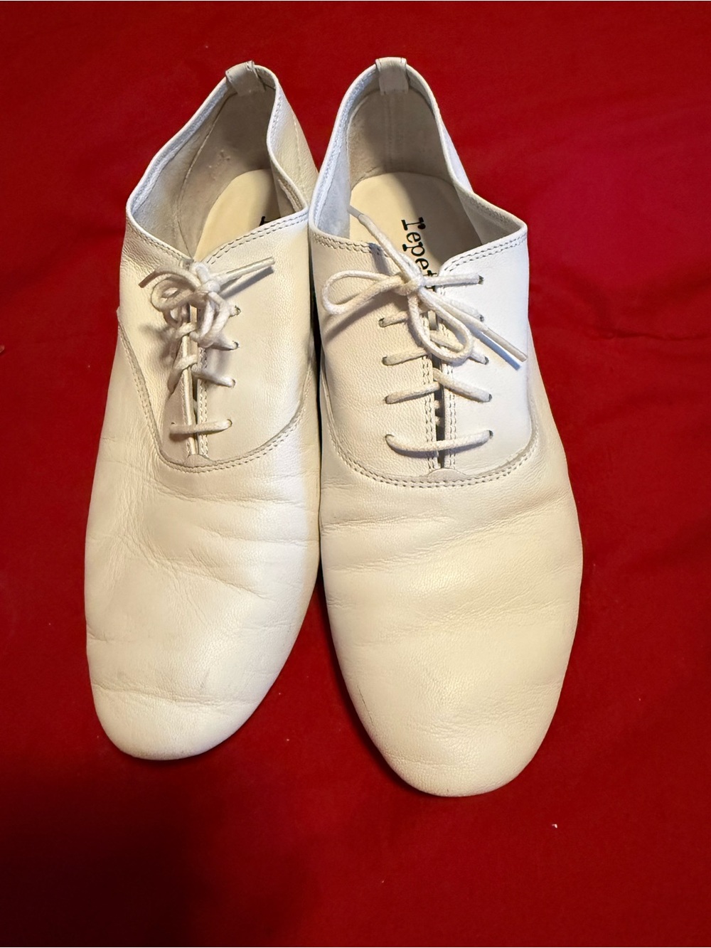 Repetto womens Leather Lace-Up Oxfords